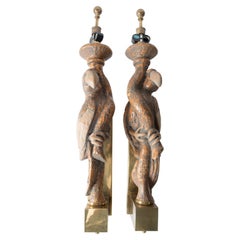 Used Large Dramatic Parrot Sconces