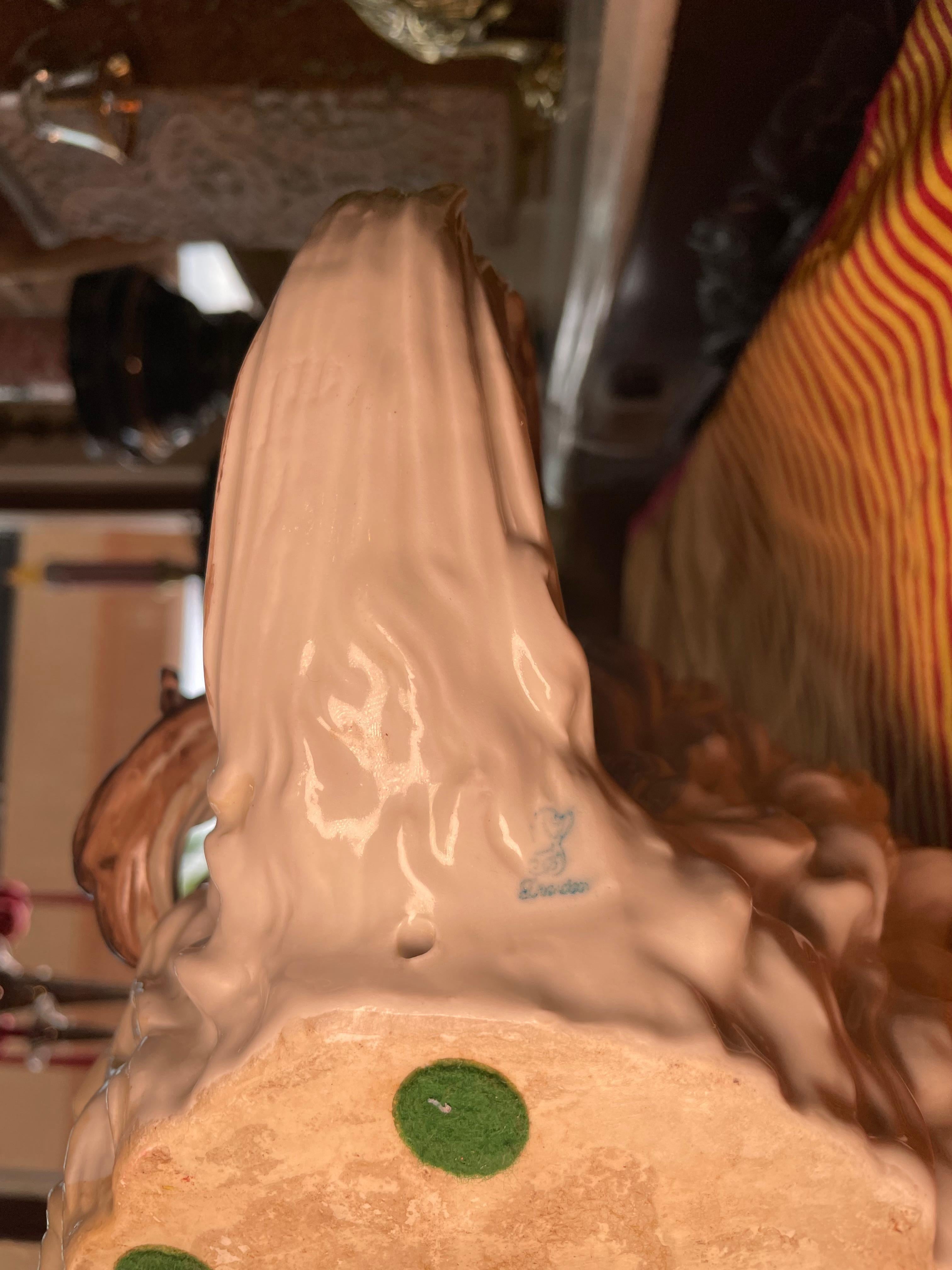 Perro Boloñés Grande de Dresden Porcelain en venta 1