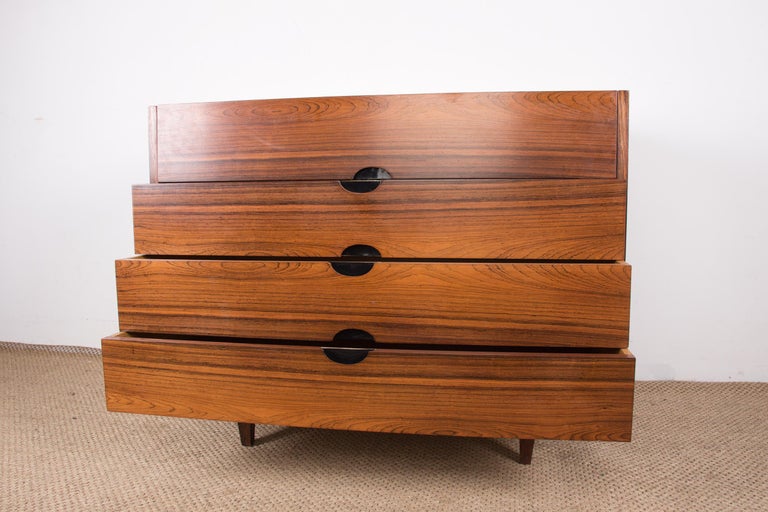 Large Dressing Table, Chest of Drawers in Rio Rosewood, Joseph André