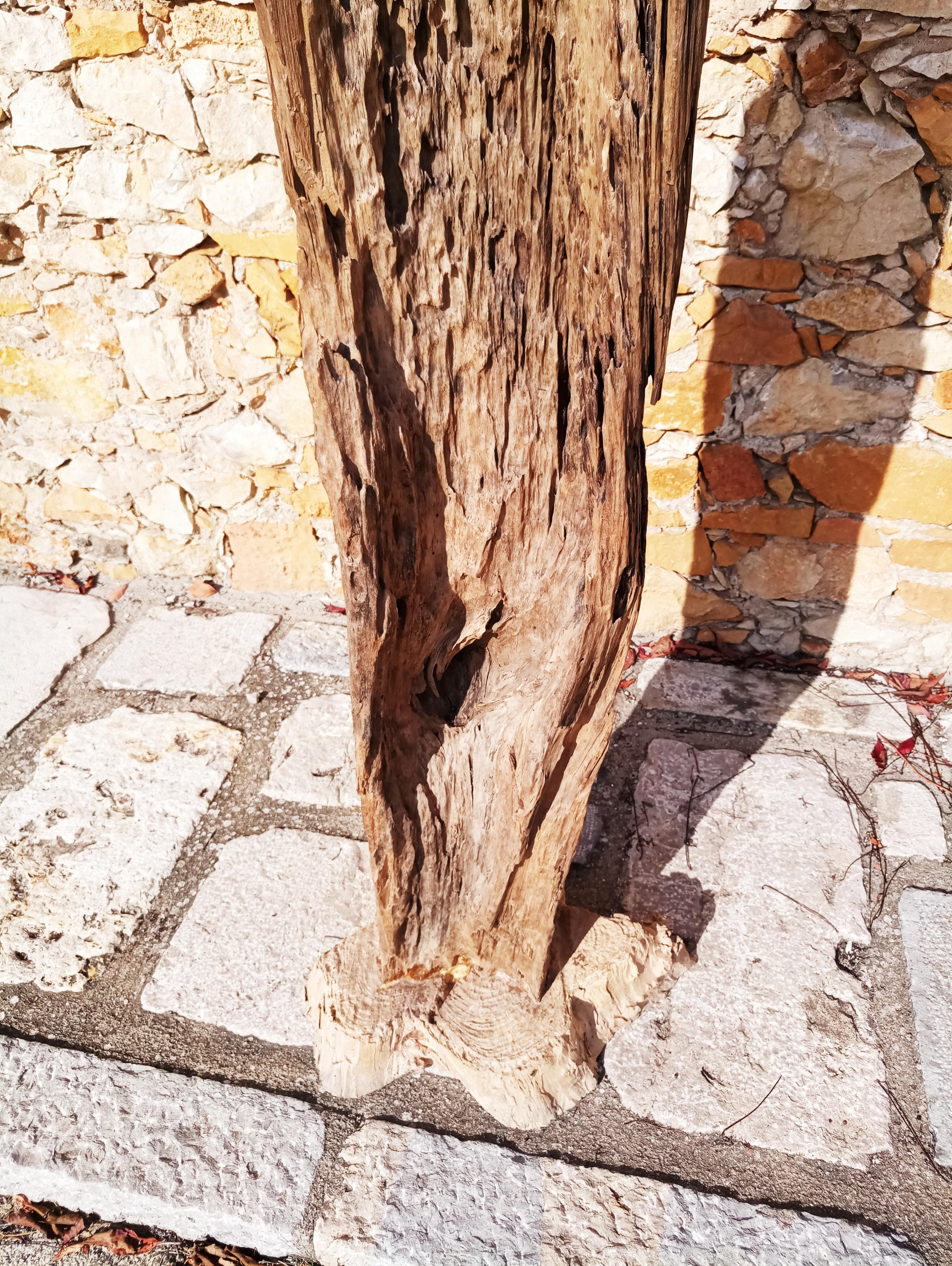 Large Driftwood Sculpture, 1970s In Good Condition For Sale In L'Escala, ES