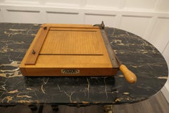 Large Dryad Wooden Paper Guillotine