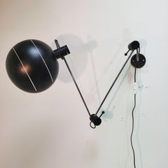 Large Dutch 'Bis Lighting' Wall Lamp, 1970s
