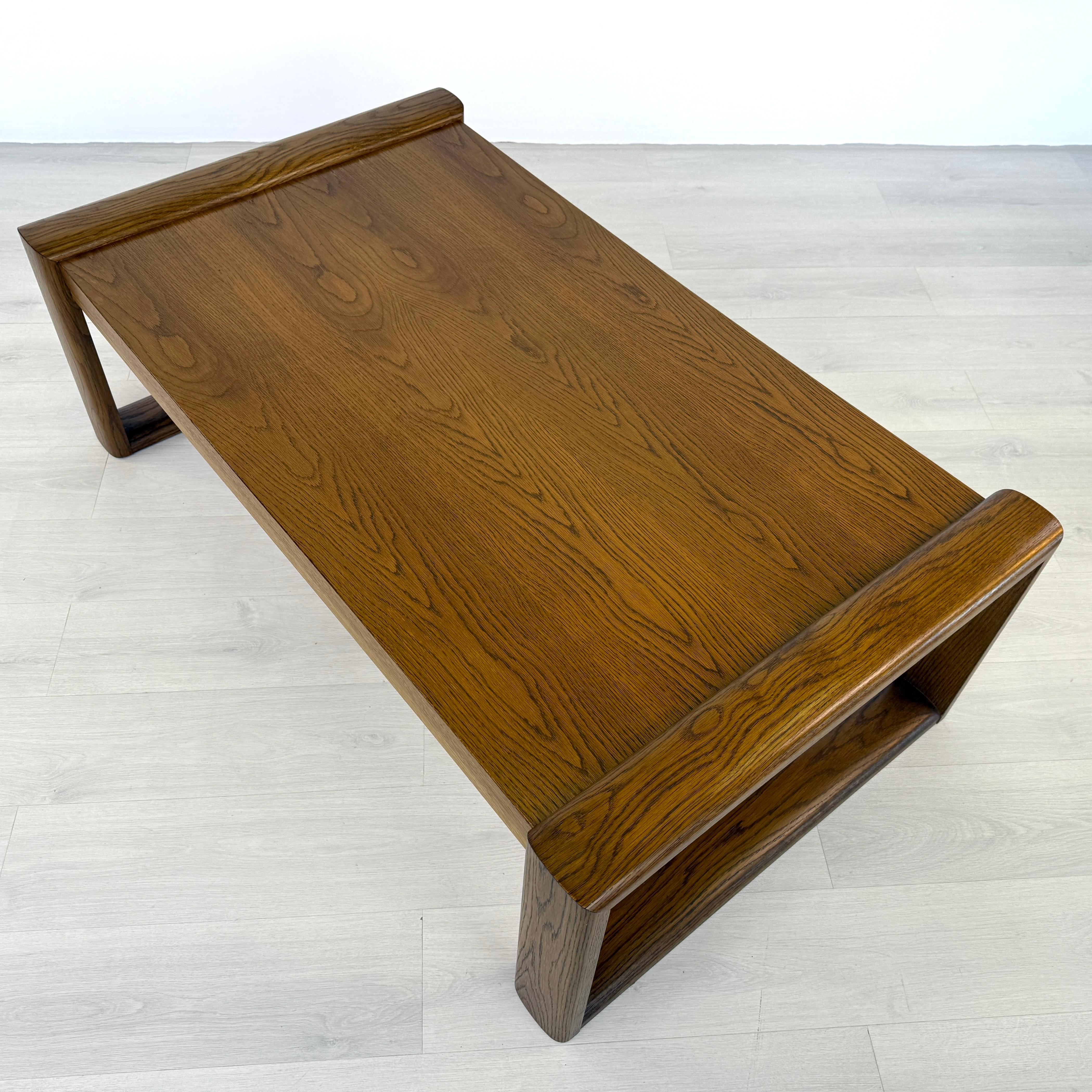 Large Dutch Brutalist Coffee Table, 1970s In Good Condition For Sale In Bridgeport, CT