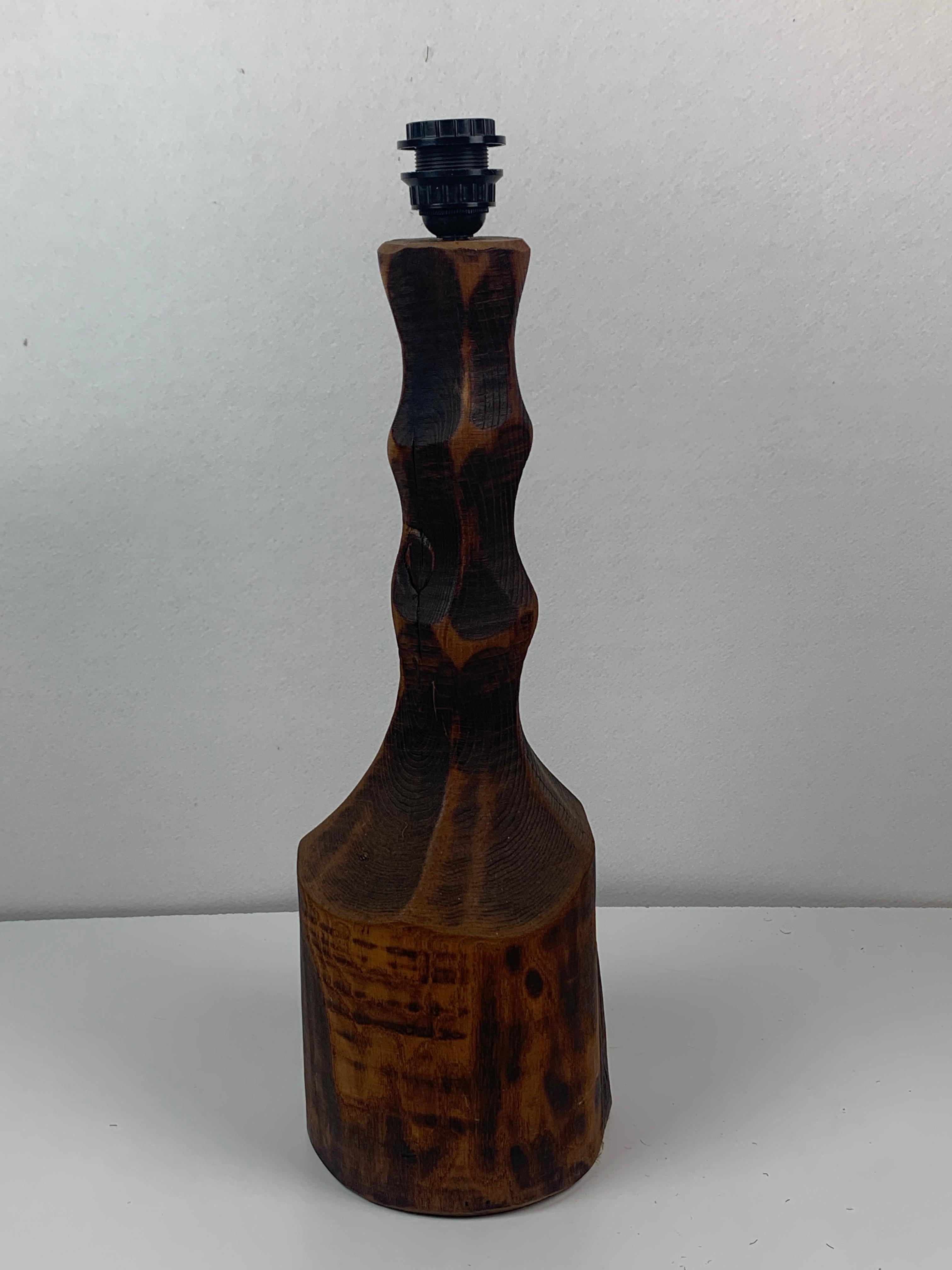 Large Dutch Brutalist Table Lamp with Sisal Shade, 1960s 2