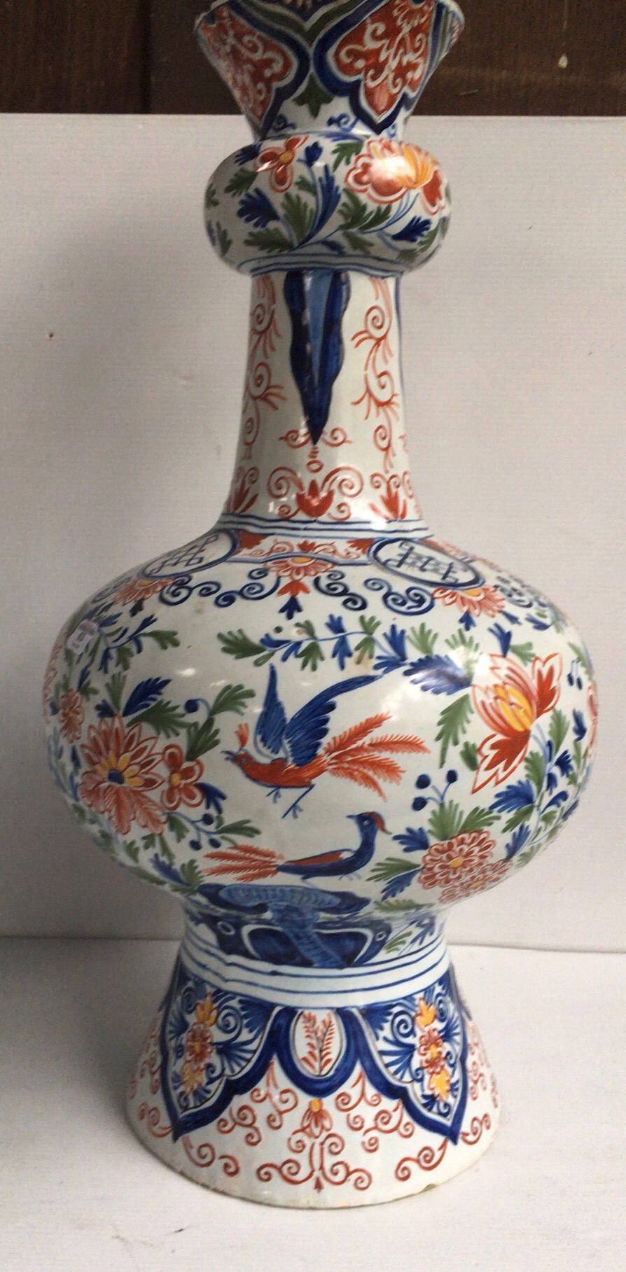 delft vase made in holland