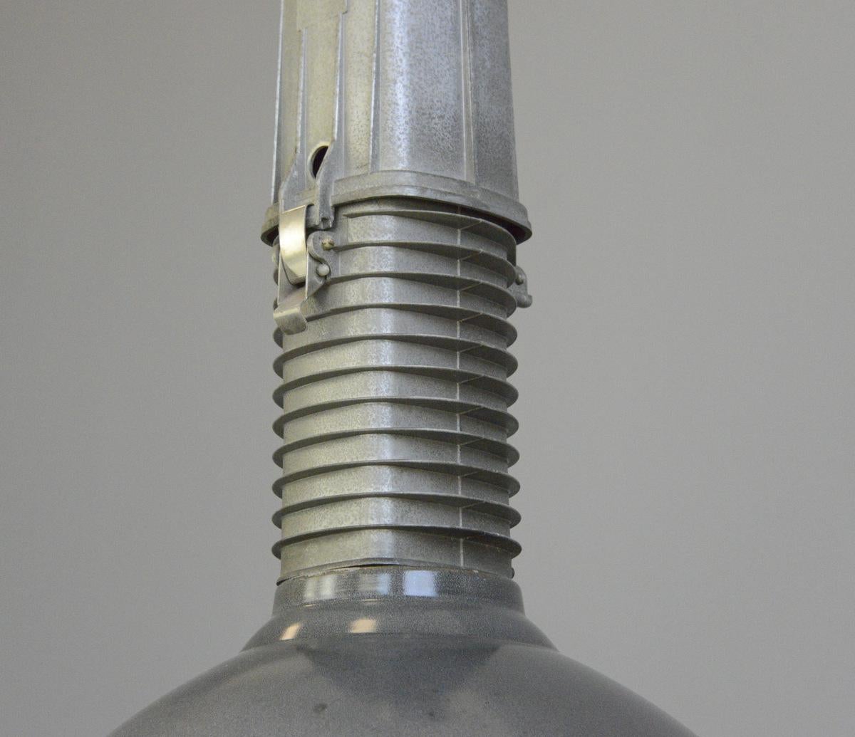 Large Dutch Industrial Lights by Phillips, circa 1950s 1