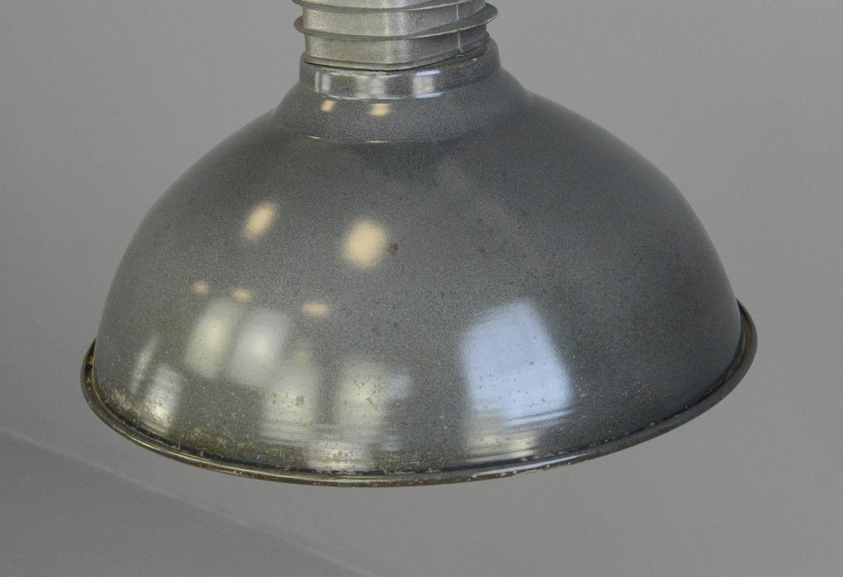 Large Dutch Industrial Lights by Phillips, circa 1950s 4