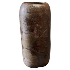 Large Dutch Midcentury Glazed Ceramic Vase