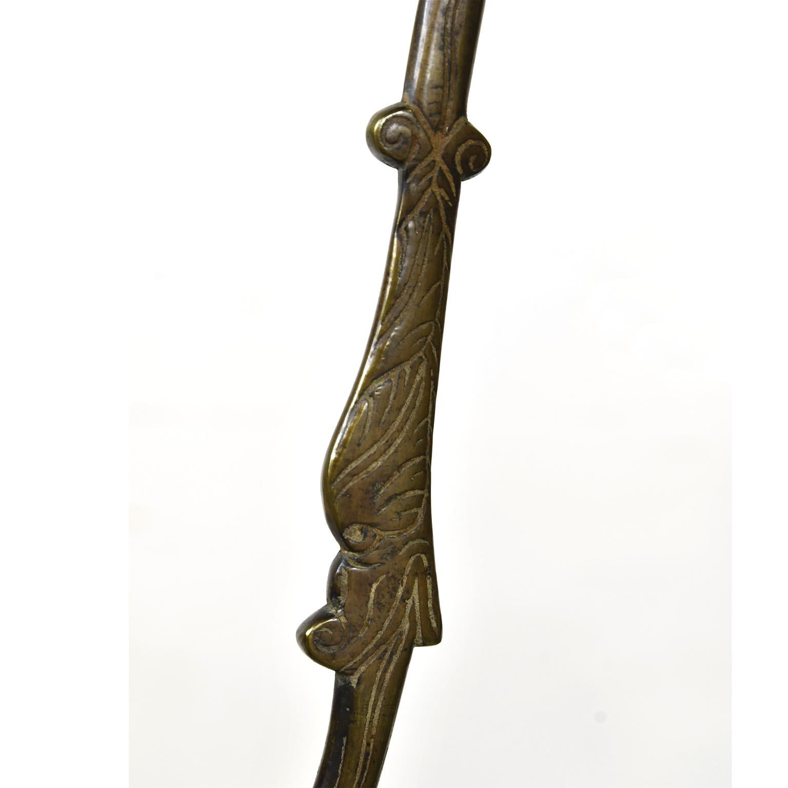 18th Century Dutch Bronze Chandelier w/ Double-Headed Eagle, Dolphins & Mermen 6