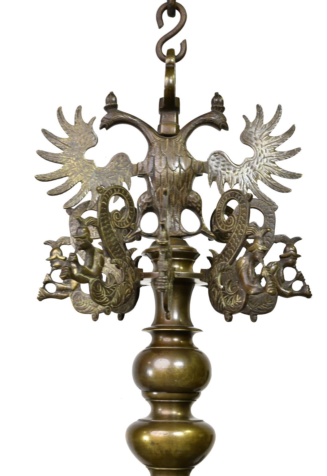 antique dutch chandelier