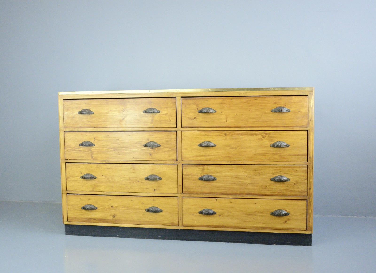 Large Dutch Tailors Drawers, circa 1910 6