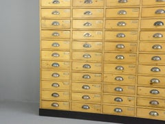 Large Dutch Workshop Drawer Cabinet, circa 1950s