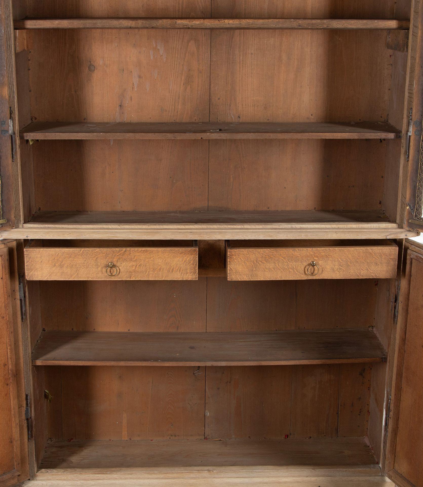 Grande libreria in quercia Luigi XIV dell'inizio del XVIII secolo in vendita 4