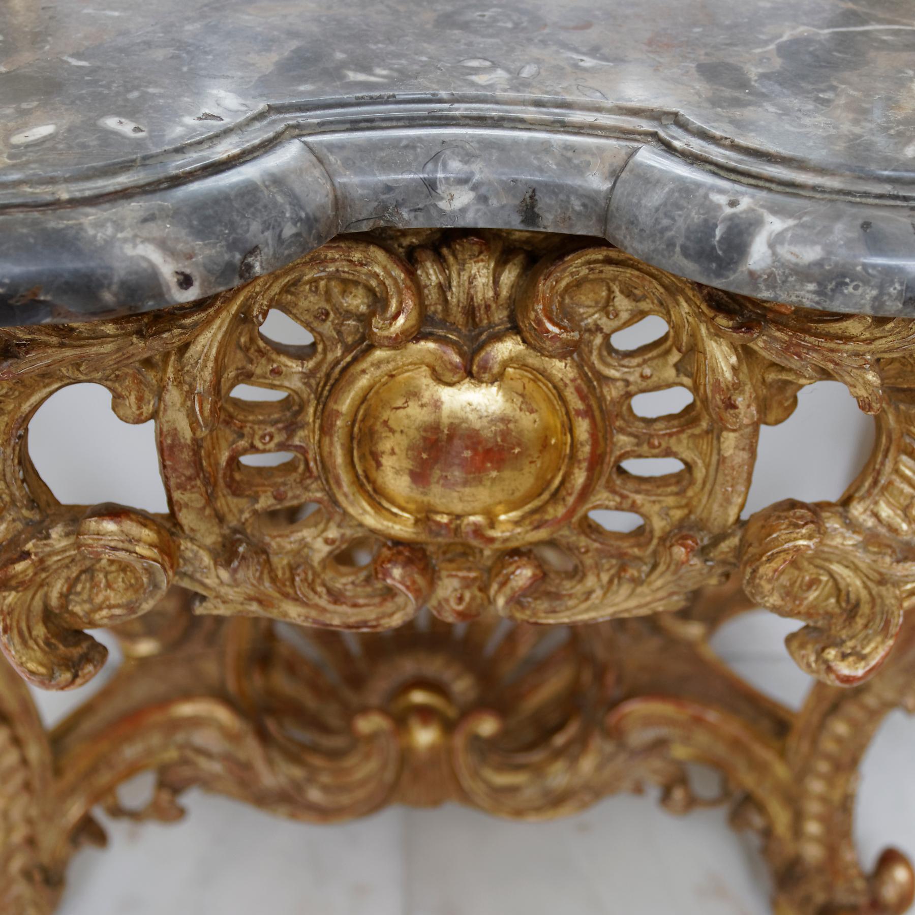 Régence Large Early 18th Century Regence Console Table