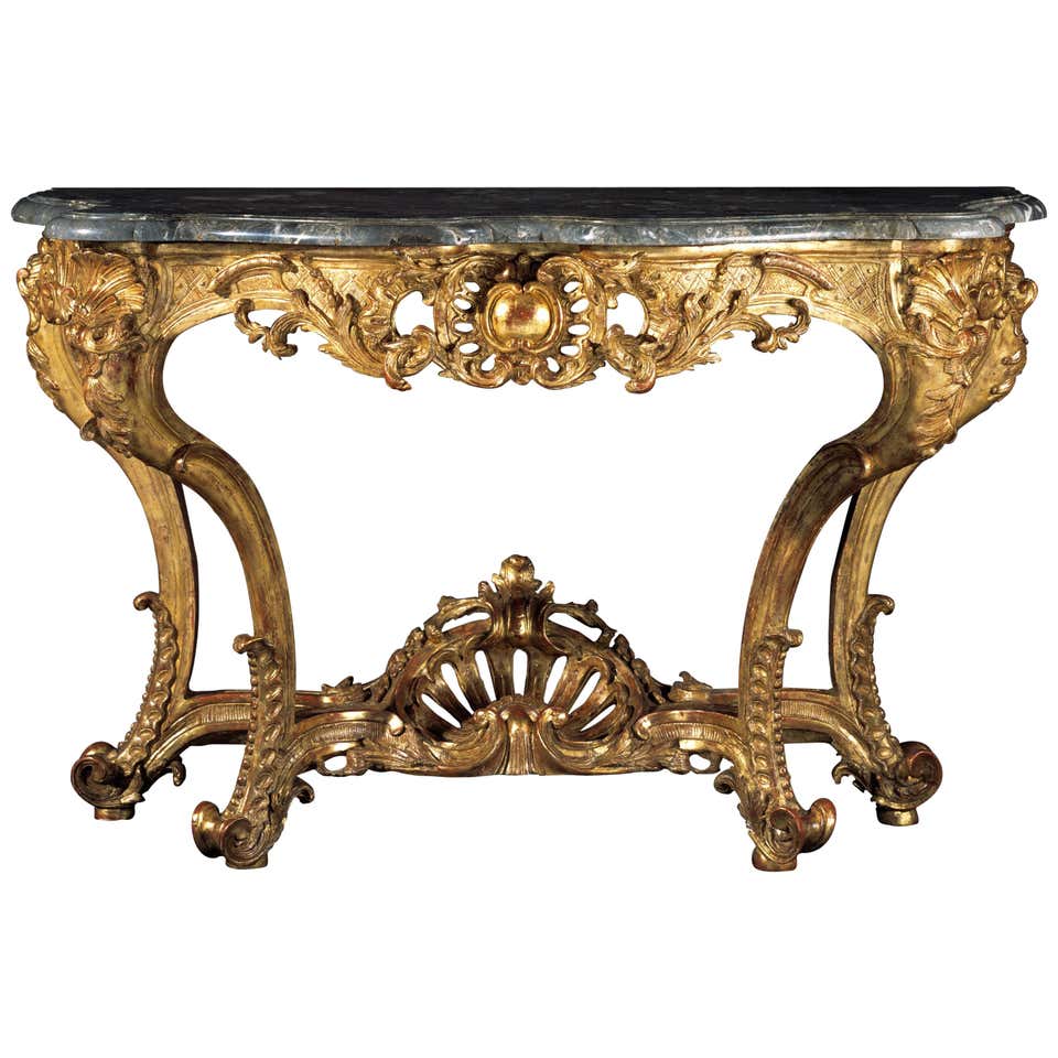 Large Early 18th Century Regence Console Table at 1stDibs