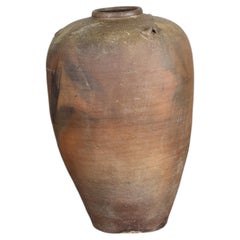 Large Early 19th C, Japanese Terracotta Vessel