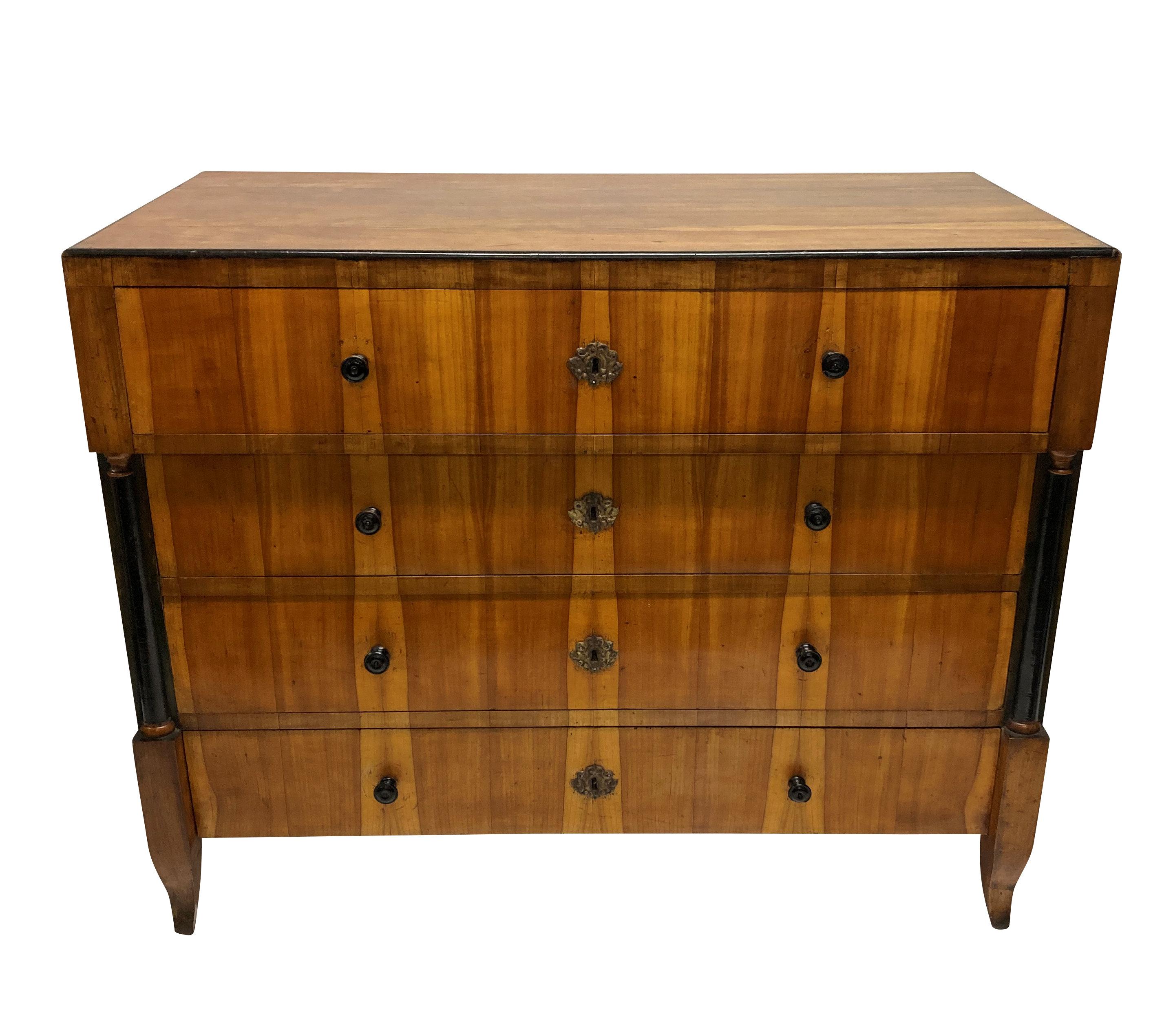 Large Early 19th Century Beidermeier Commode For Sale 3