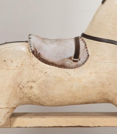 Large Early 19th Century English Rocking Horse