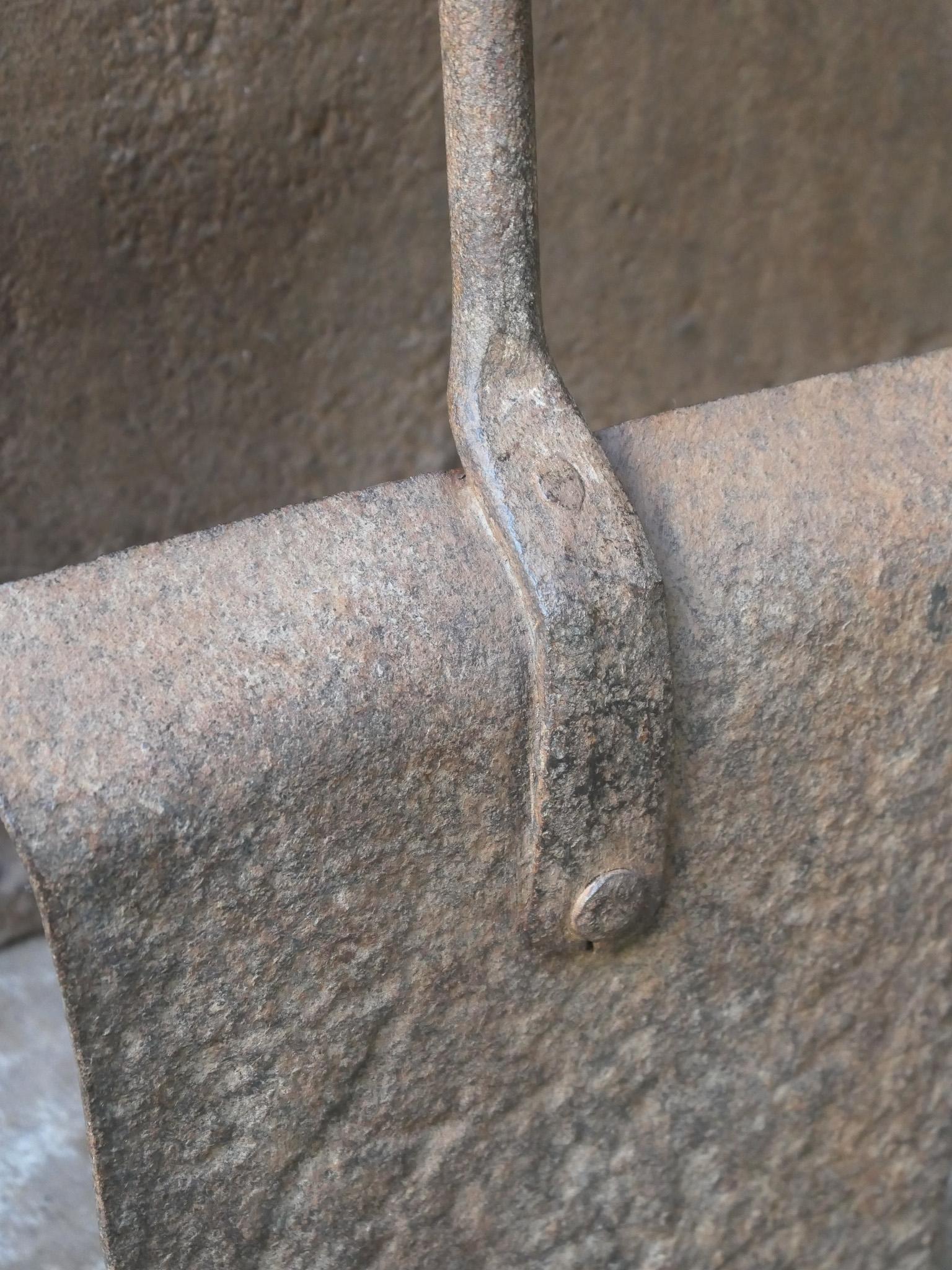 Grande pala da camino o pala da fuoco francese dell'inizio del XIX secolo in vendita 4