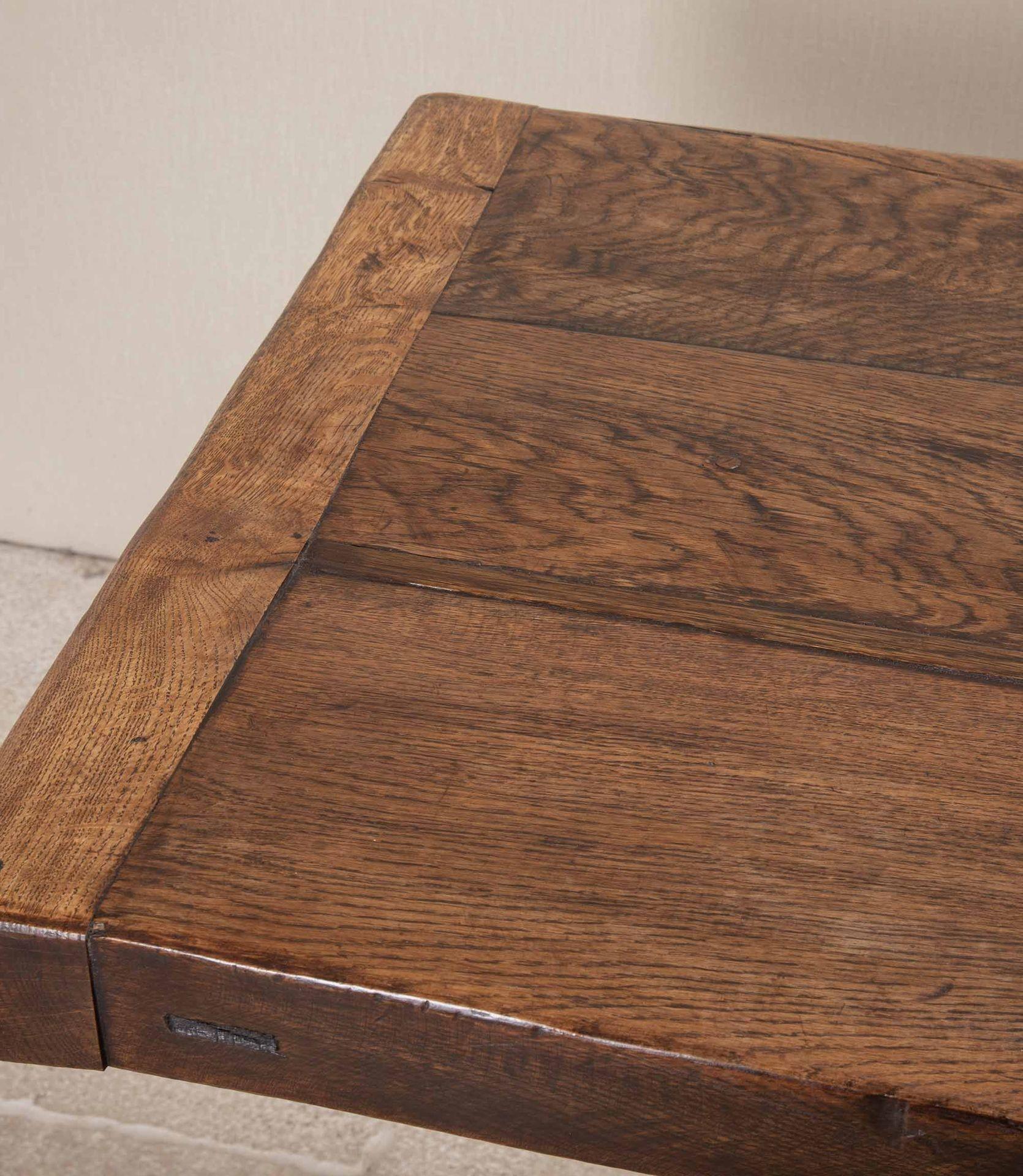 Large table de taverne en Oak du début du 19e siècle de George III en vente 2