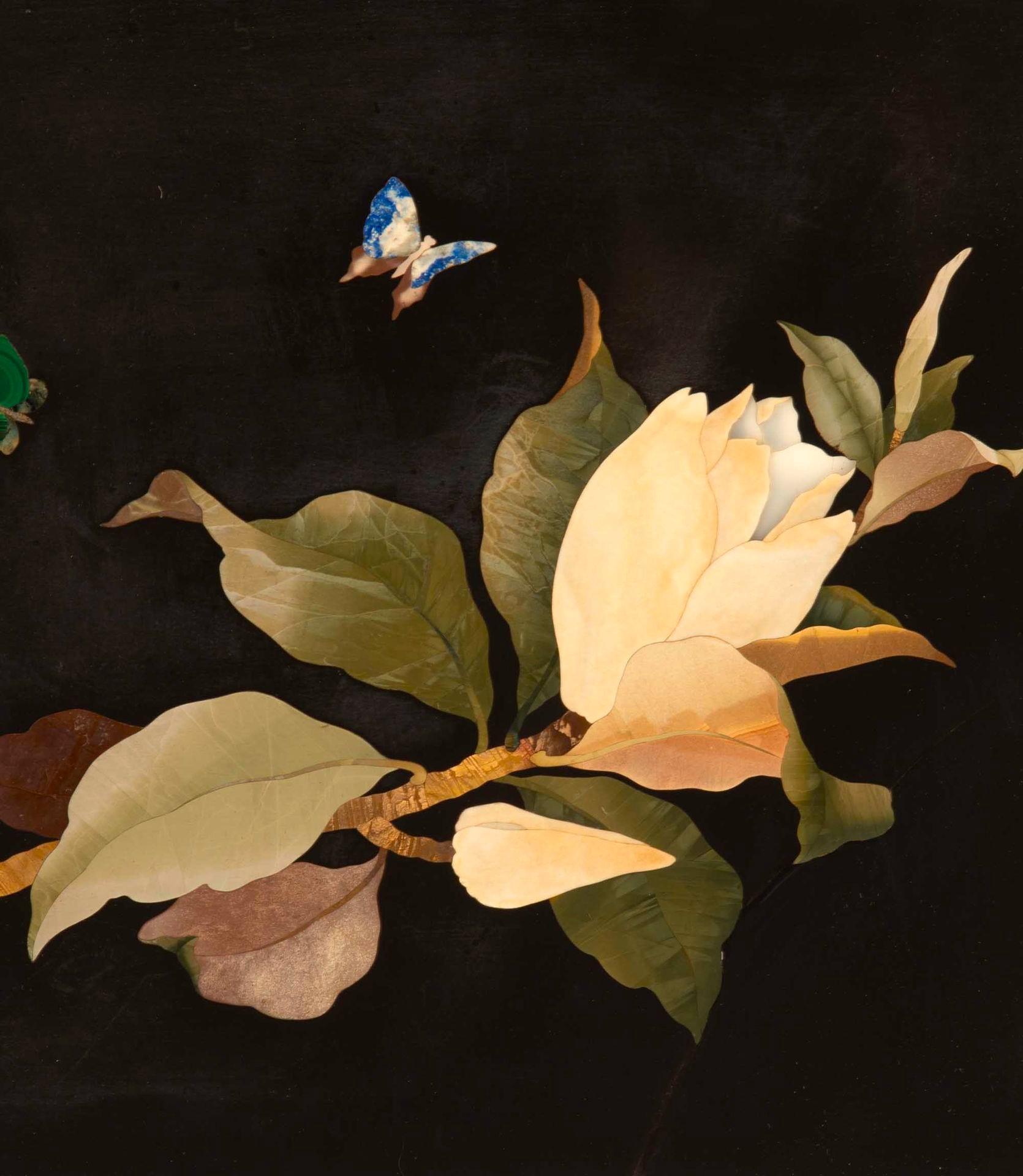 Néoclassique Grande plaque italienne en Pietra Dura du début du 19e siècle en vente