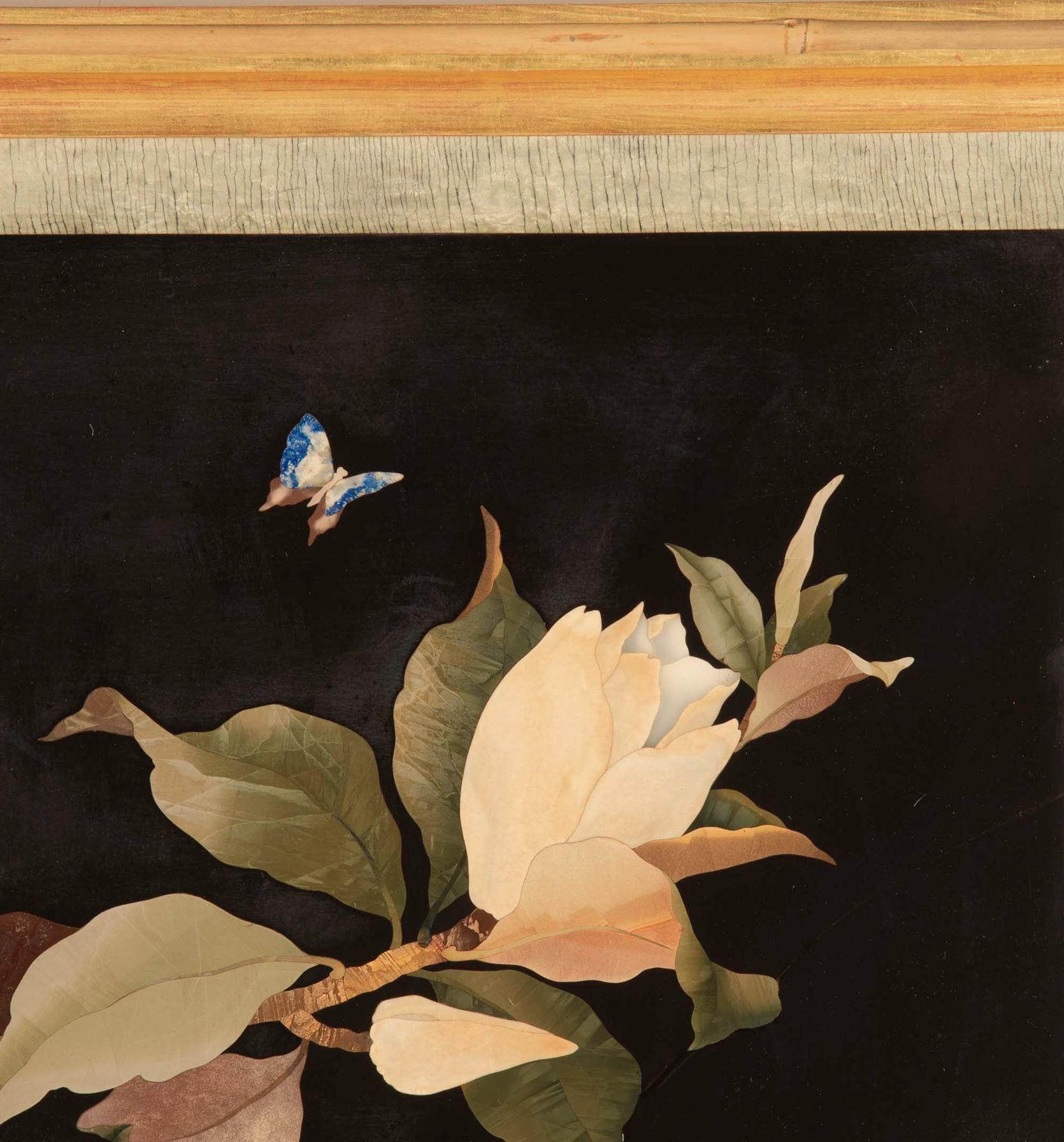 Anglais Grande plaque italienne en Pietra Dura du début du 19e siècle en vente