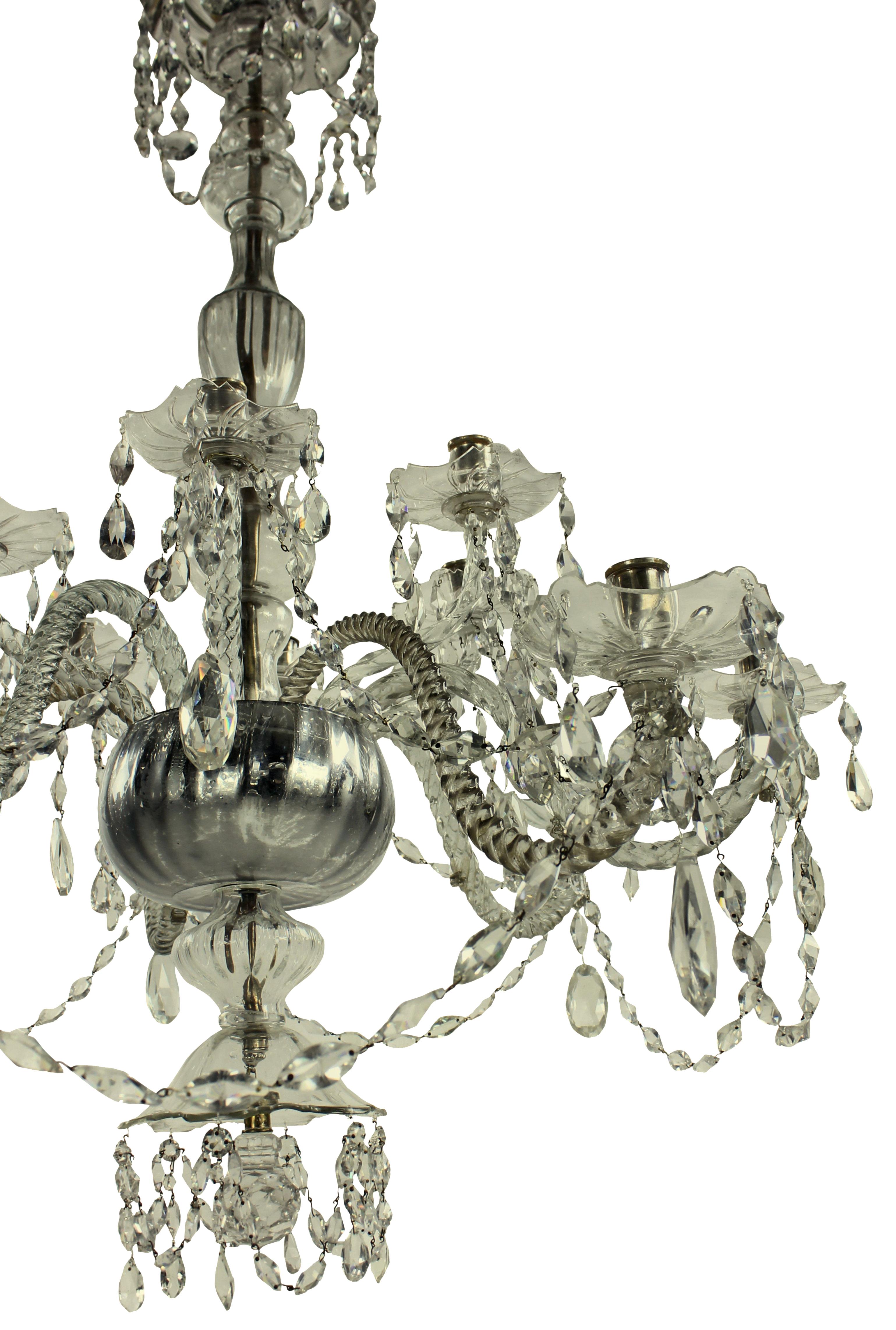 Mid-19th Century Large Early 19th Century Venetian Chandelier
