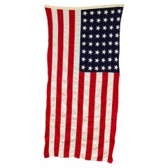 Large Early 20th c. American Flag with 48 Stars c.1940-1950