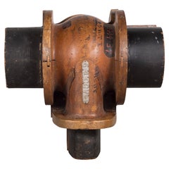 Large Early 20th C, Wooden Foundry Mold, c.1900