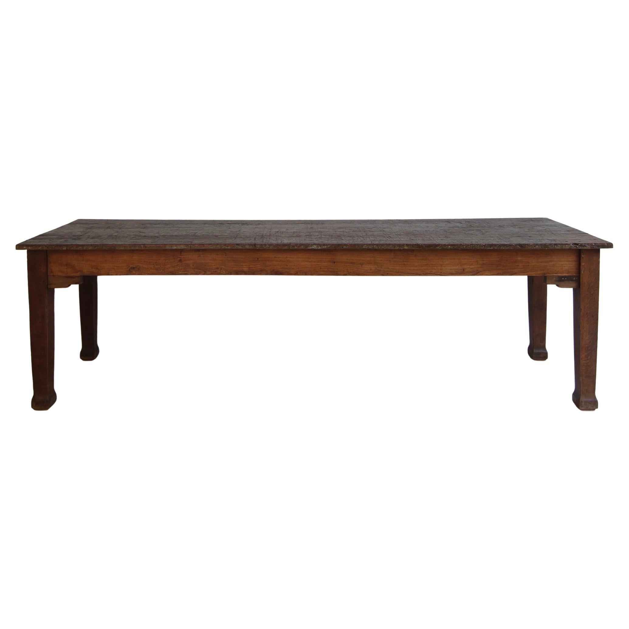 Large Early 20th Century Artist´s Studio Table
