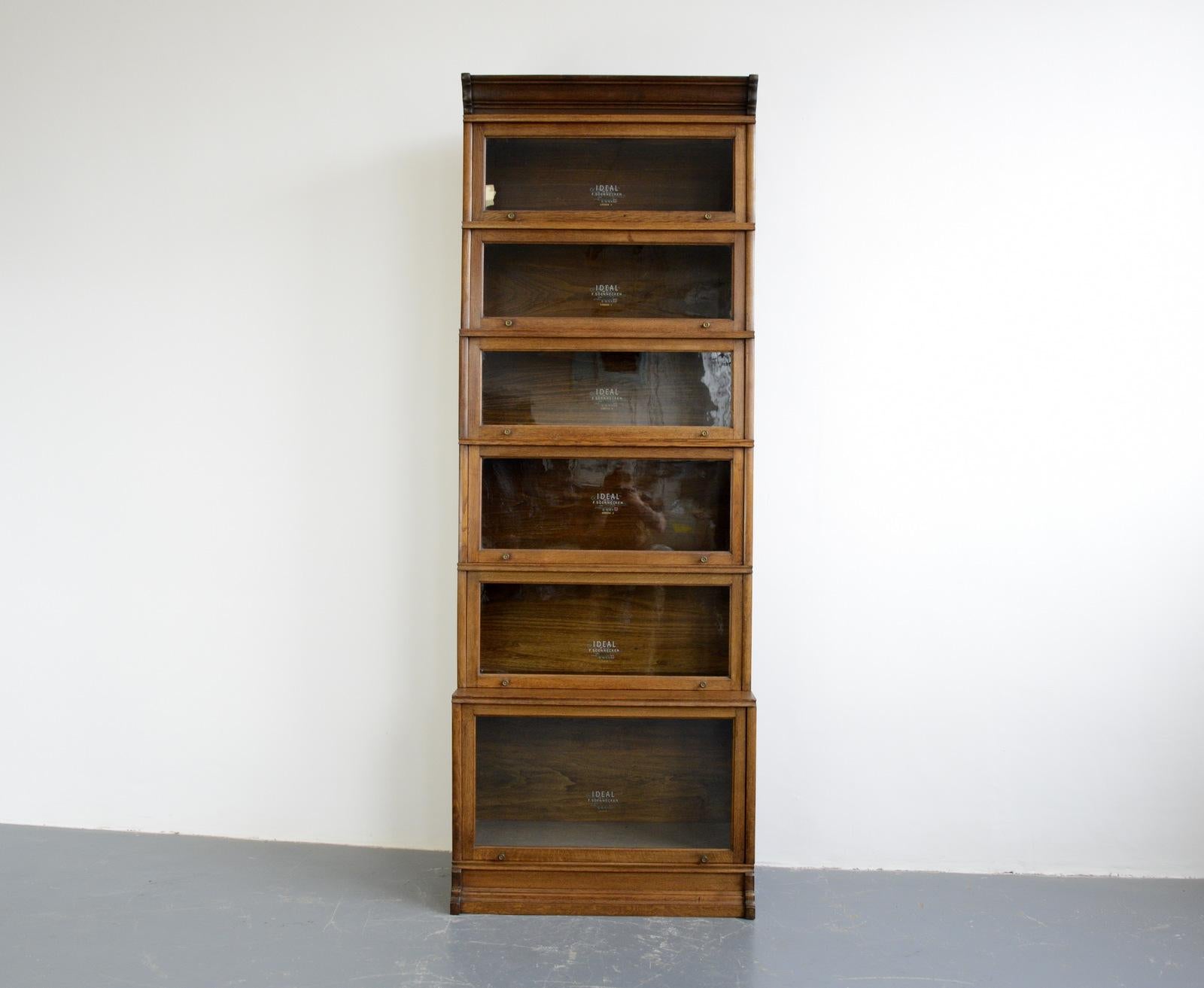 Large Early 20th Century Bookcase by Soennecken 2
