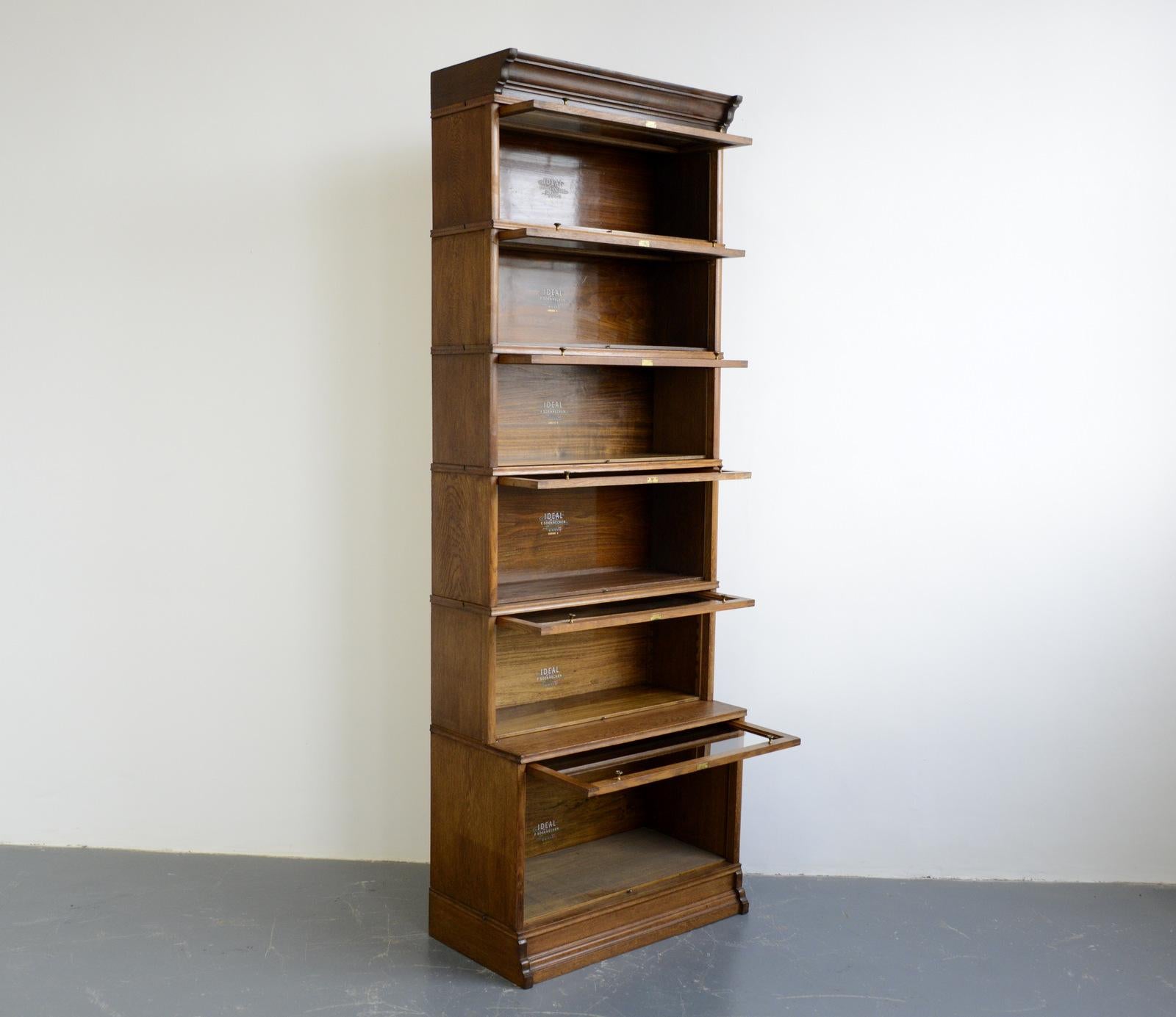 Large Early 20th Century Bookcase by Soennecken 3