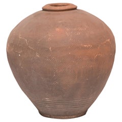 Large Chinese Unglazed Wine Jar, c. 1900