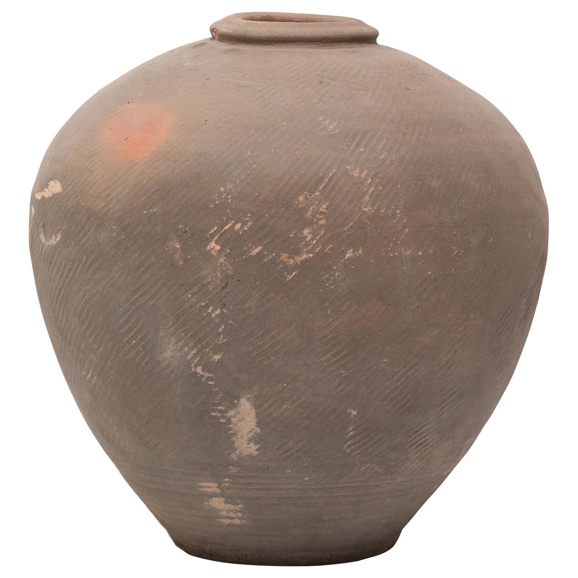 Large Early 20th Century Chinese Wine Jar