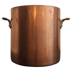 Grand pot en cuivre du début du 20e siècle