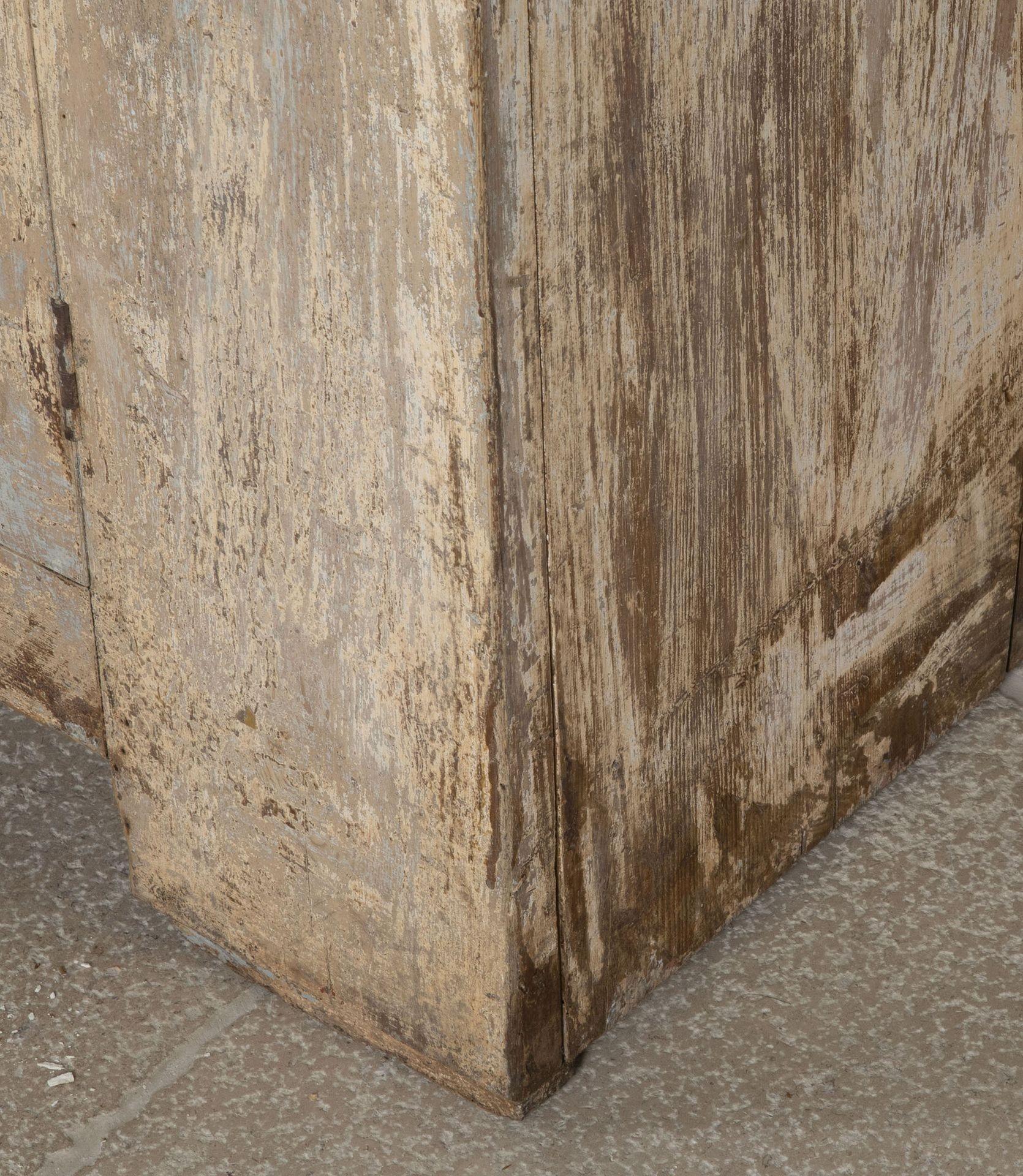 Large Early 20th Century French Glazed Buffet a Deux Corps For Sale 6