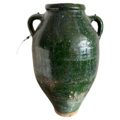 Large Early 20th Century French Glazed Pot