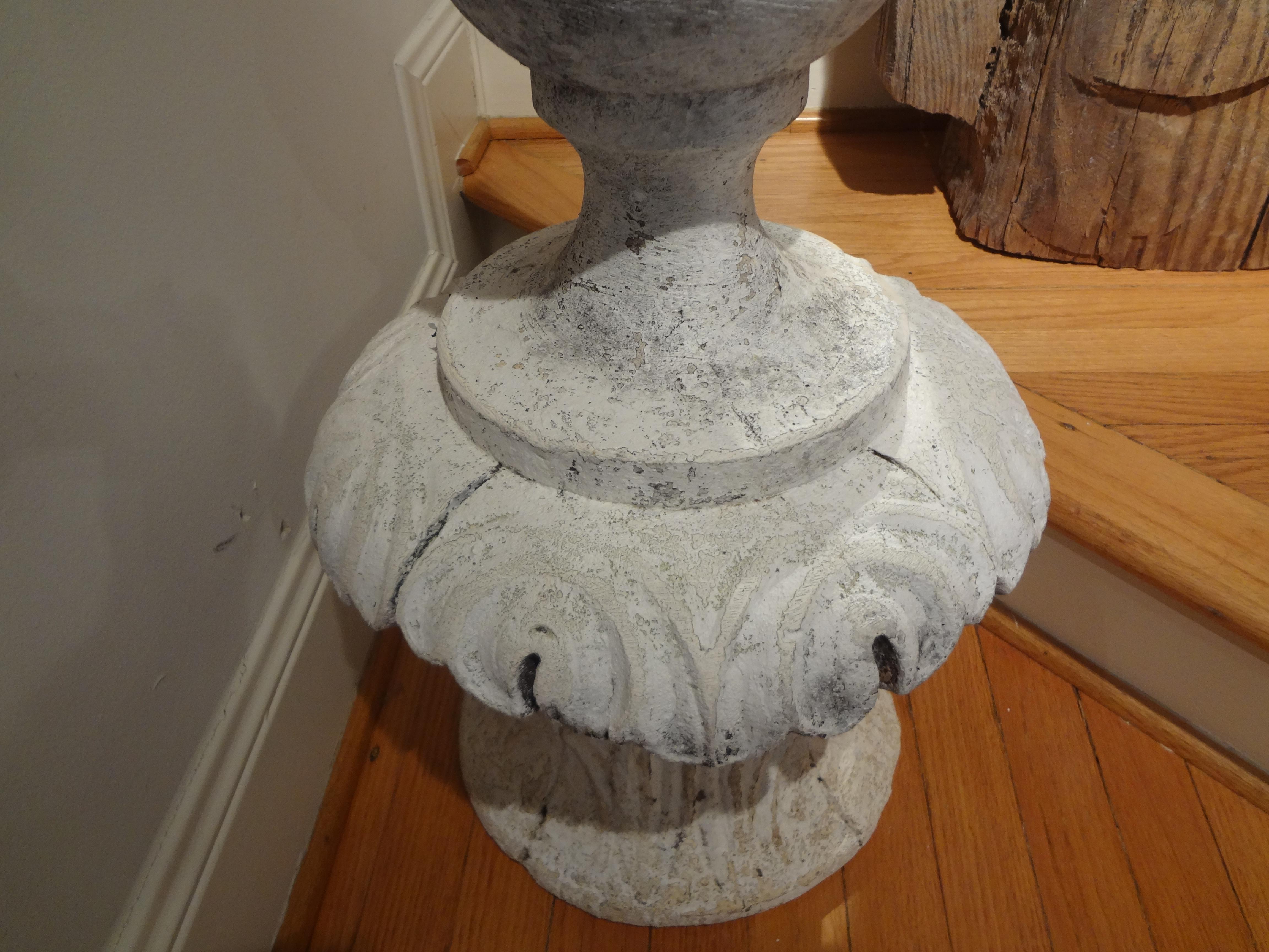 Large Early 20th Century French Neoclassical Style Garden Finial 1