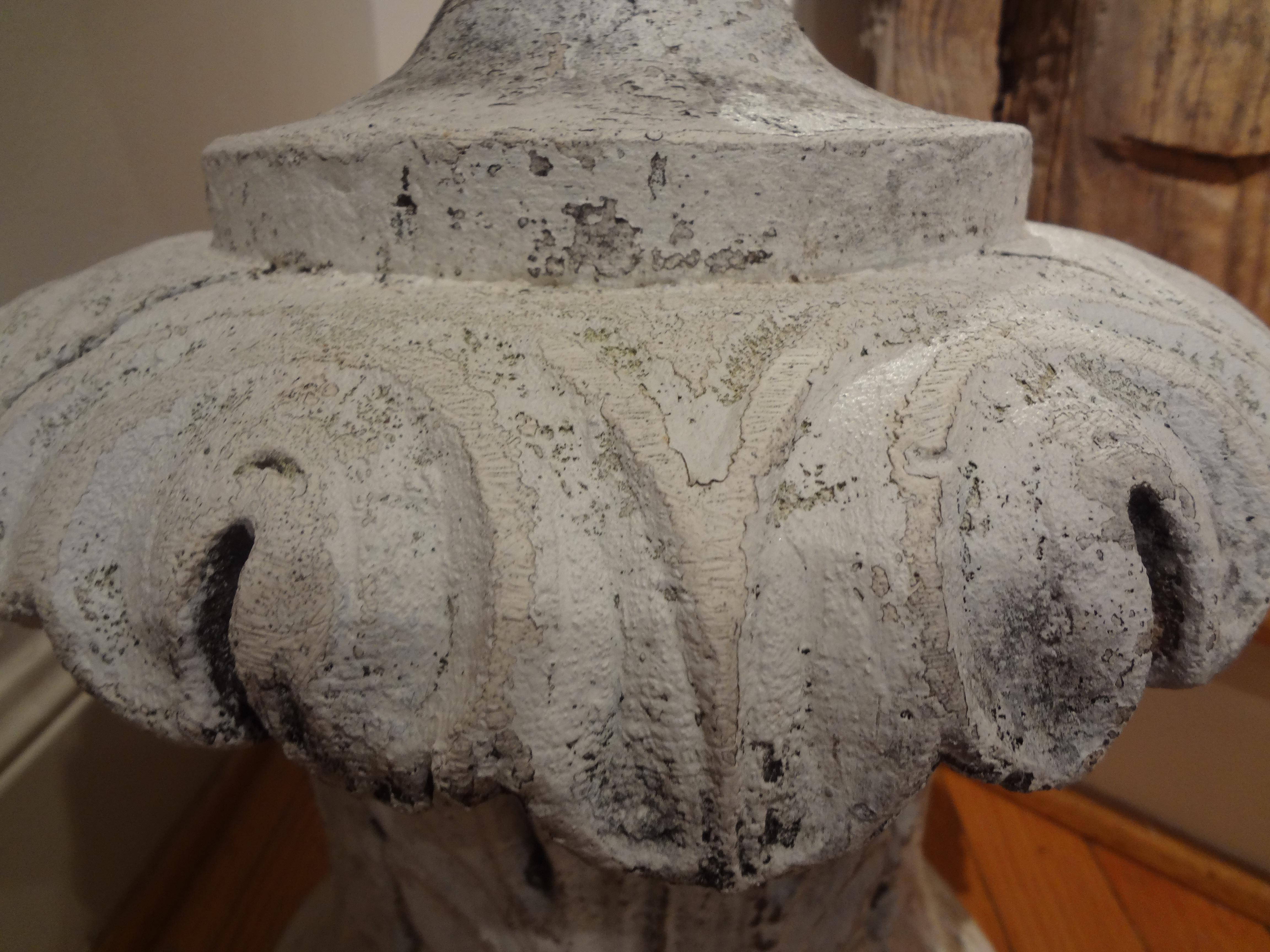 Large Early 20th Century French Neoclassical Style Garden Finial 3