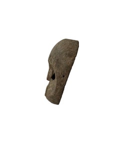 Hand-Carved Wood Borneo Dayak Tribe Mask, Indonesia c. 1900