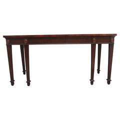Used Large Early 20th Century Mahogany Serving Table