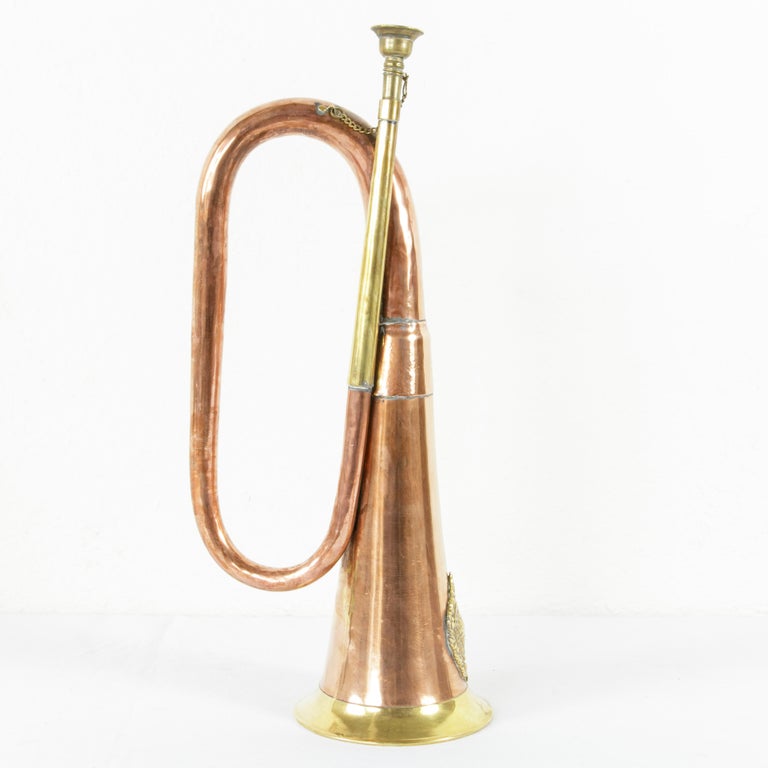 Large Early 20th Century Scottish Copper and Brass Regimental Military