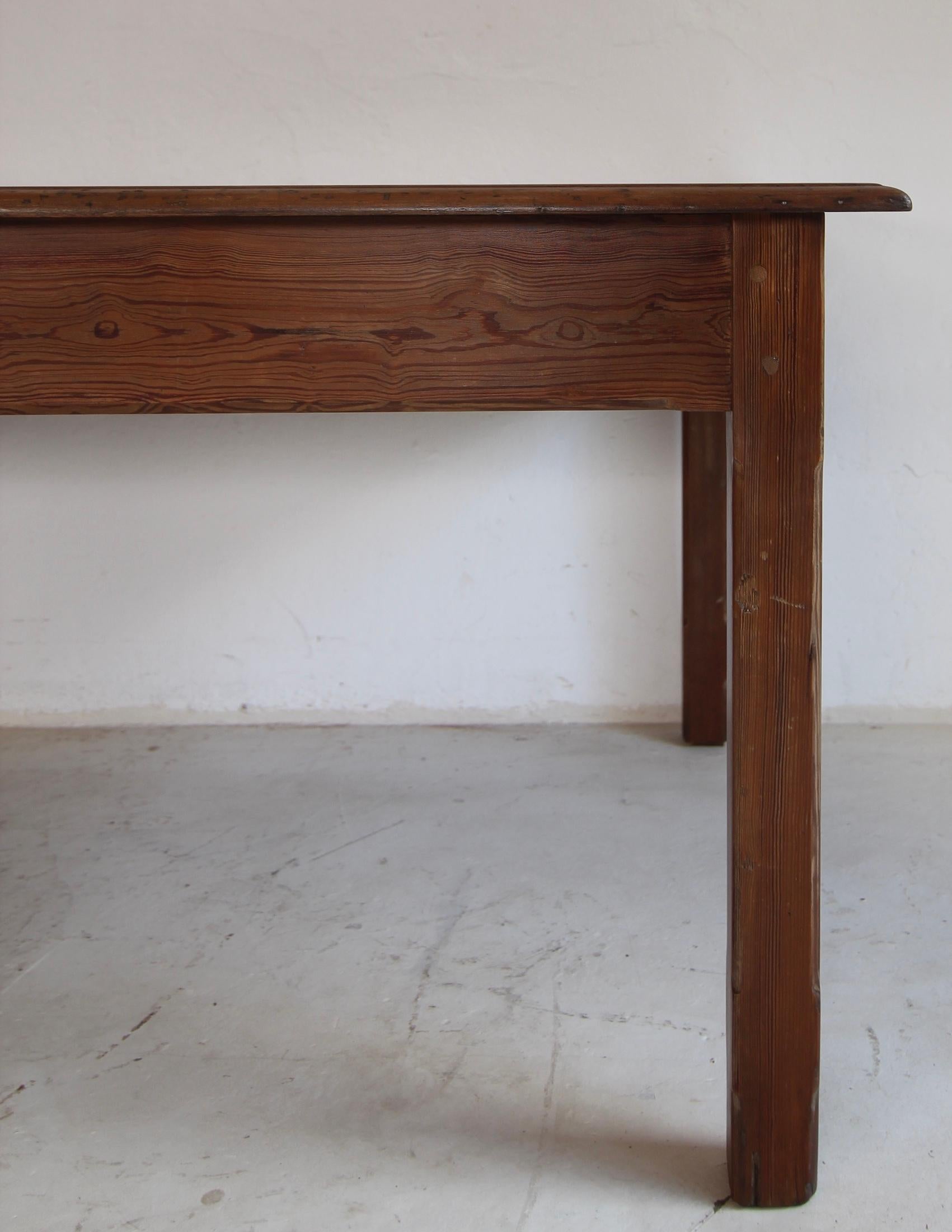 Large Early 20th Century Shop or Dining Table For Sale 2