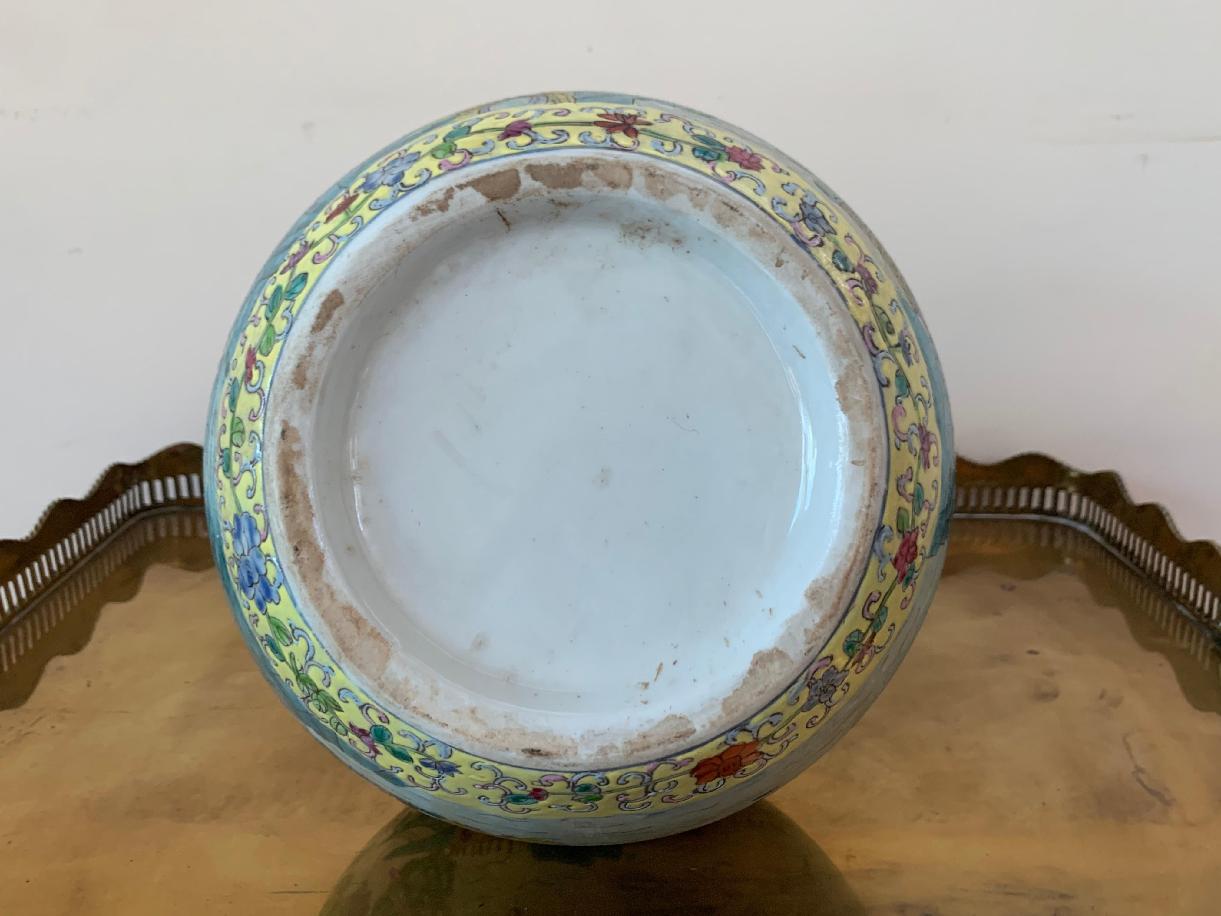 Große Tianqiuping- oder Globus-Cloisonné-Vase aus dem frühen 20. Jahrhundert im Angebot 7