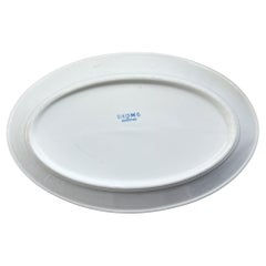 Large Early 20th Century U.S.Q.M.C. White Ironstone Serving Platter 1920