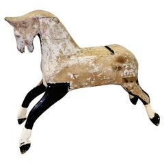 Large Early 20th.Century Pine Horse    