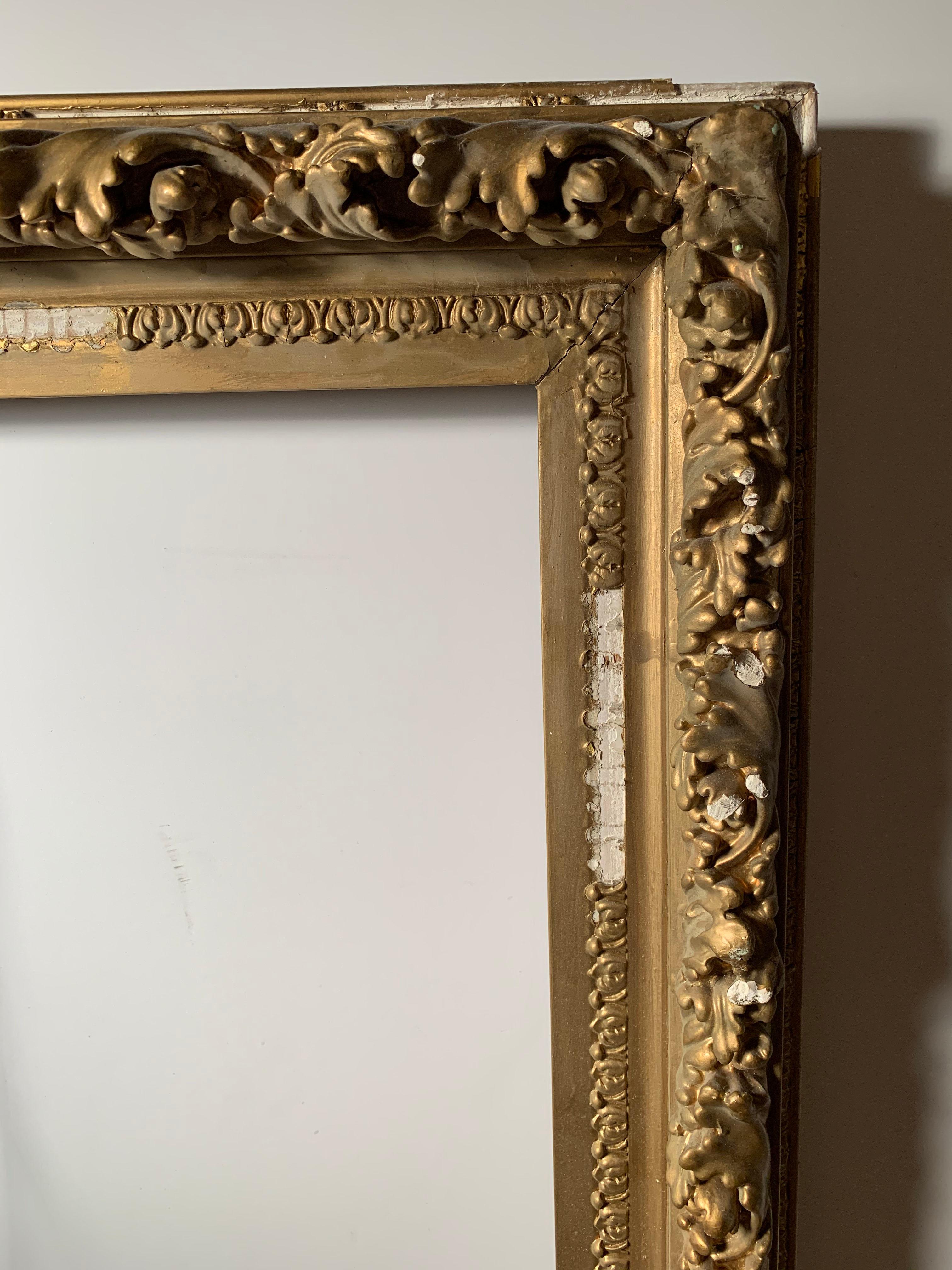 large antique frame