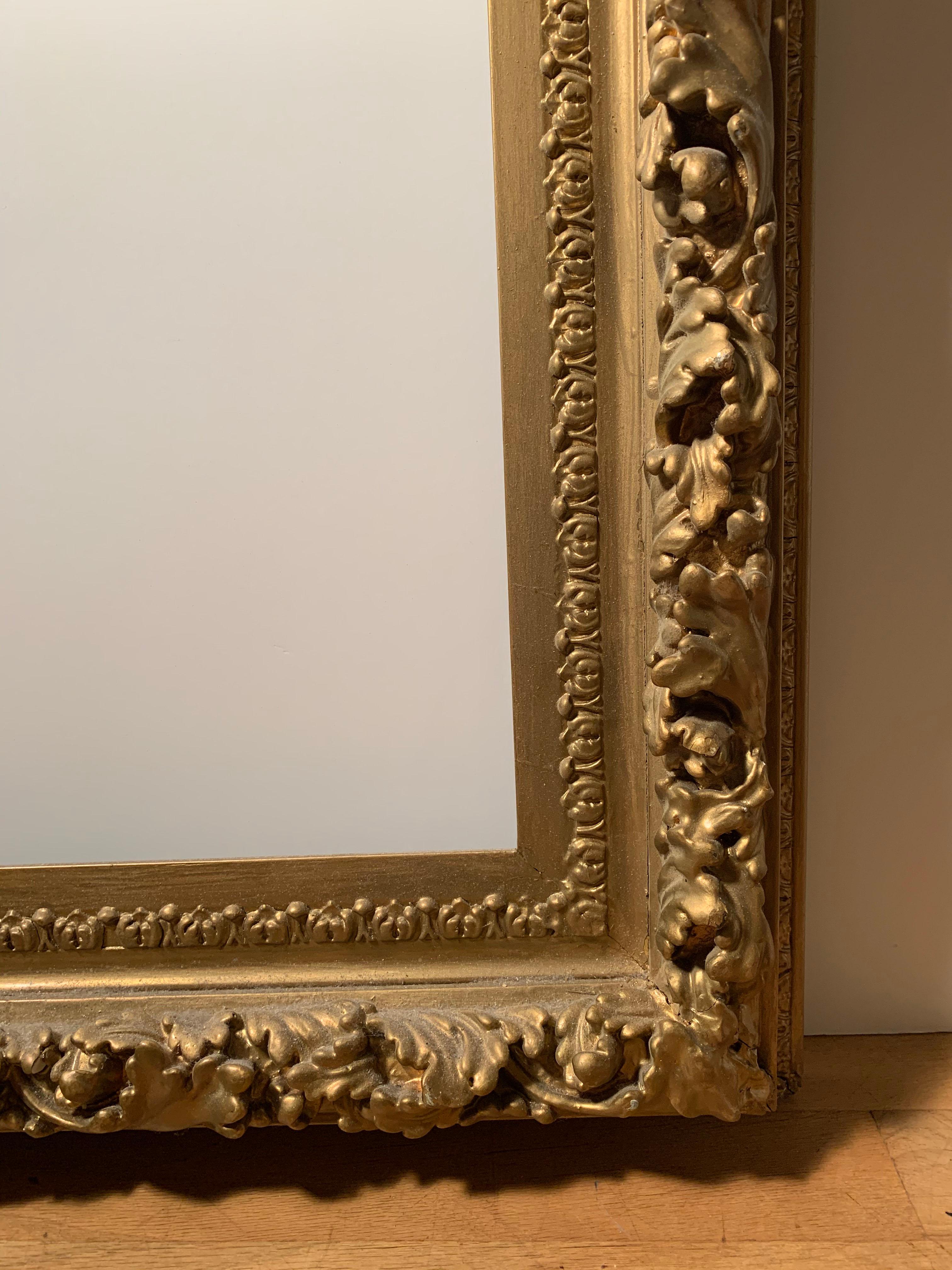 large gilded picture frame
