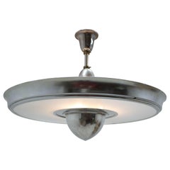 Large Early Bauhaus Chandelier, 1920s