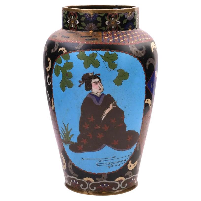 What is cloisonne vase?